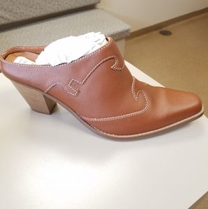 Womens Western Booties Mules Clogs Size 10